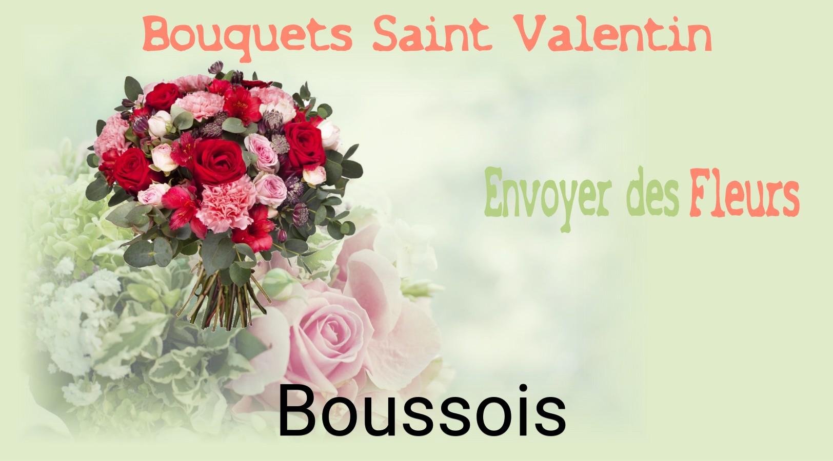 Roses de Saint-Valentin livrées à Boussois